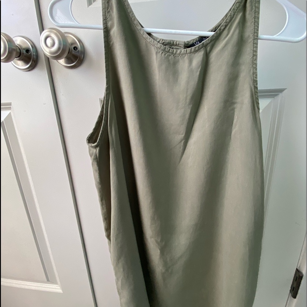 Green Tank Dress